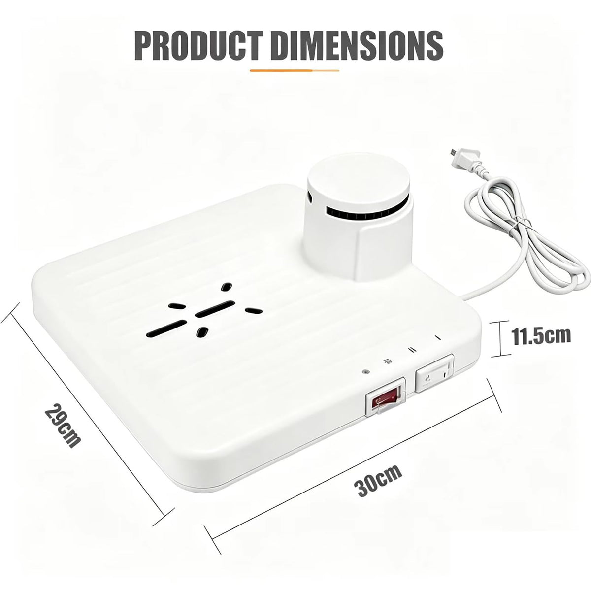 Jaylene™ Hands-Free Full Body Dryer – Warm Air Shower Comfort System