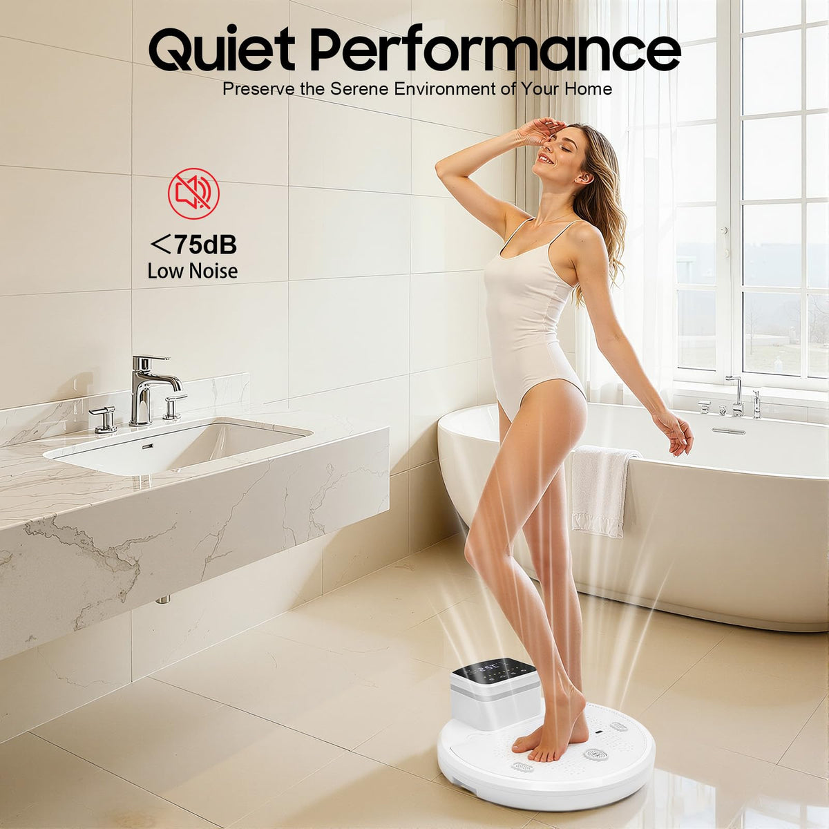 Jaylene™ Hands-Free Full Body Dryer – Warm Air Shower Comfort System