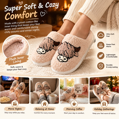 🎃 Cozy Halloween Pumpkin Slippers