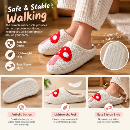 🎃 Cozy Halloween Pumpkin Slippers
