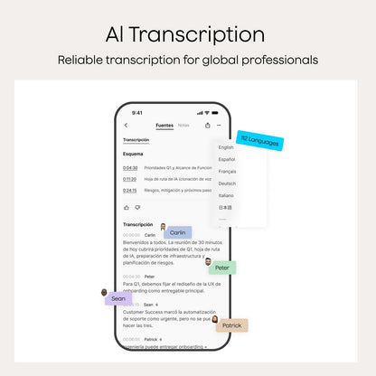 Jaylene™ AI Voice Recorder