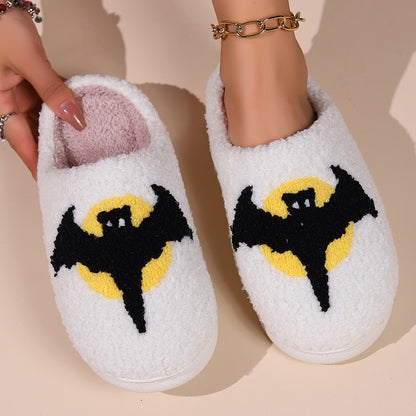 🎃 Cozy Halloween Pumpkin Slippers