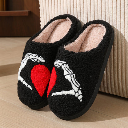 🎃 Cozy Halloween Pumpkin Slippers