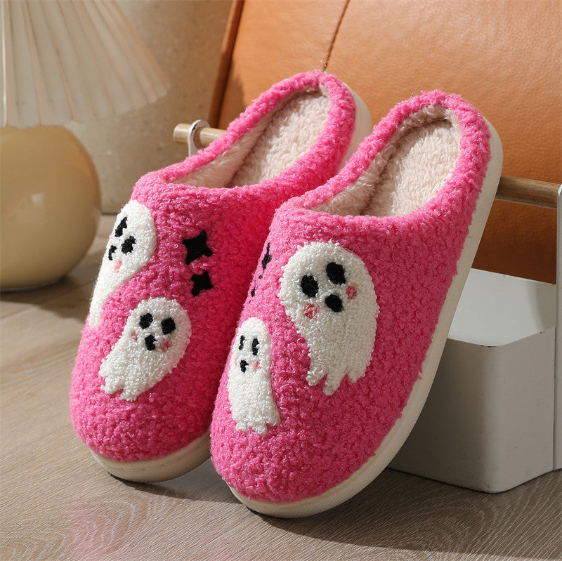 🎃 Cozy Halloween Pumpkin Slippers