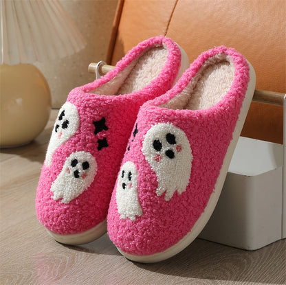 🎃 Cozy Halloween Pumpkin Slippers