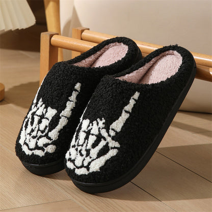 🎃 Cozy Halloween Pumpkin Slippers
